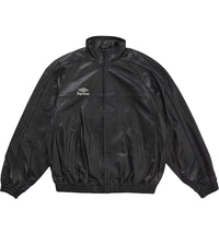 Supreme Umbro Leather Track Jacket Black