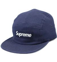 Supreme Waffle Camp Cap Navy