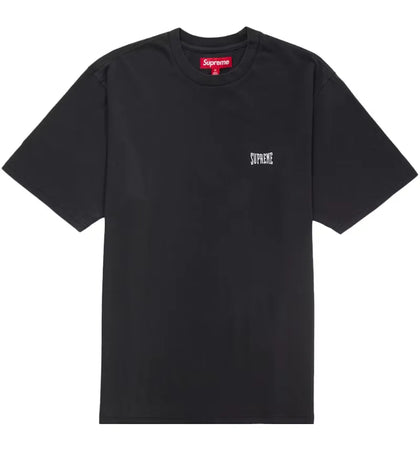 Supreme Warm Up Washed S/S Top Black - authentic Supreme product