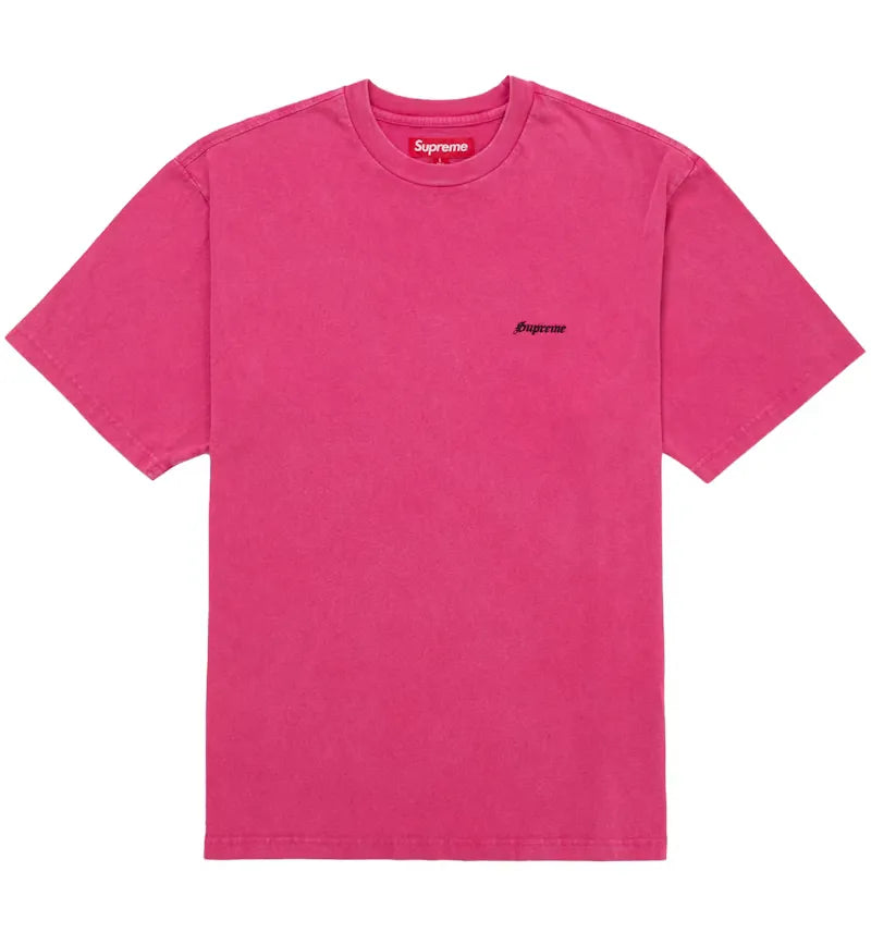 Supreme Washed S/S Top (SS26) Pink - vue 360
