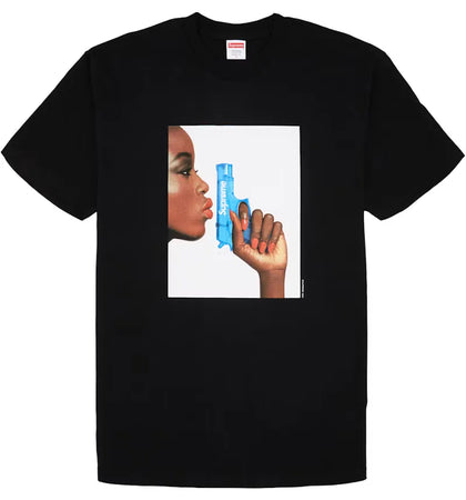 Supreme Water Pistol Tee Black - authentic Supreme product