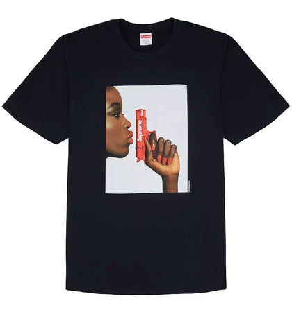 Supreme Water Pistol Tee Navy - authentic Supreme product