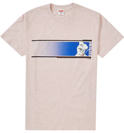 Supreme We're Back Tee Heather Light Pink - authentic Supreme product