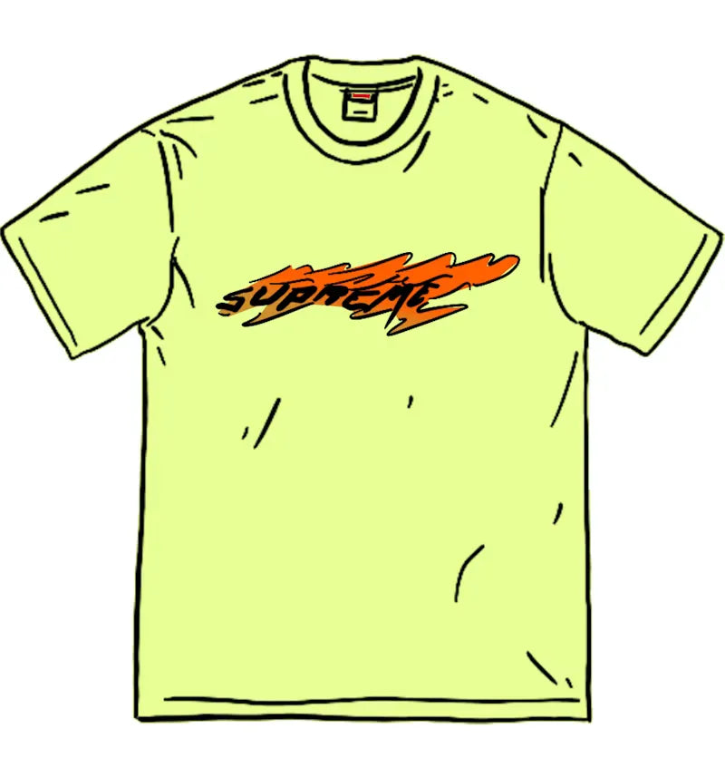 Supreme Wind Tee Bright Yellow/Purple - vue 360