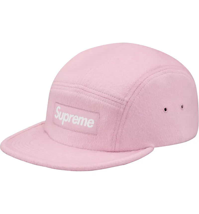 Supreme Wool Camp Cap Pink - vue 360