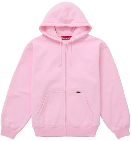 Supreme Work Zip Up Hooded Sweatshirt (SS25) Pink - authentic Supreme apparel