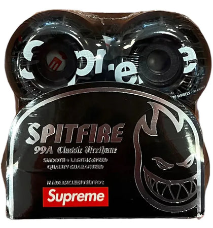 Supreme x Spitfire Shop Wheels Black - authentic Supreme product