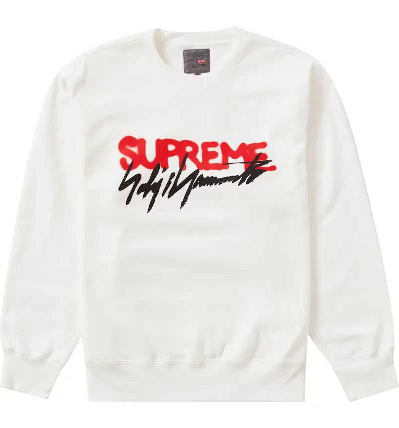 Supreme Yohji Yamamoto Crewneck White - vue 360