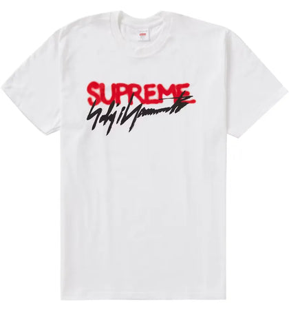 Supreme Yohji Yamamoto Logo Tee White - authentic Supreme product