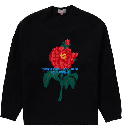 Supreme Yohji Yamamoto Sweater Black - authentic Supreme apparel