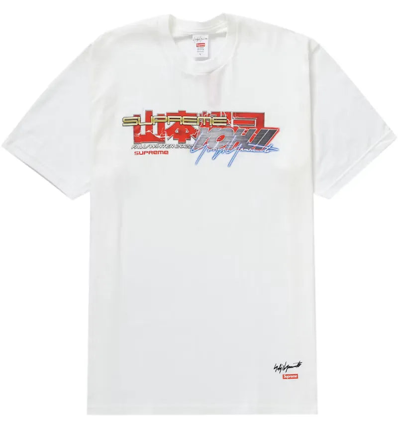 Supreme Yohji Yamamoto TEKKEN Tee White - vue 360