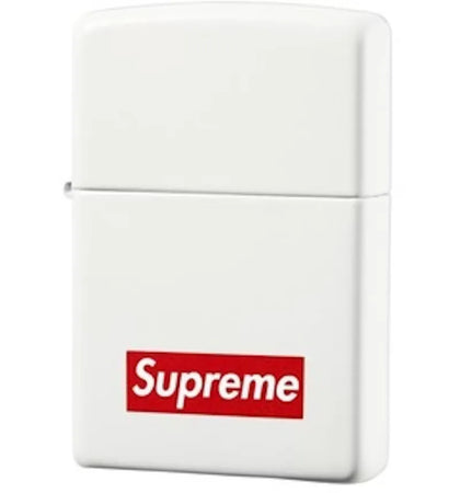 Supreme Solid Zippo White - authentic Supreme product