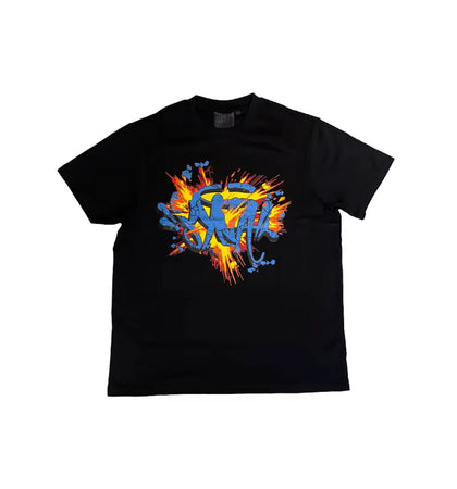 Syna World Explosion Tee Black - authentic Syna product