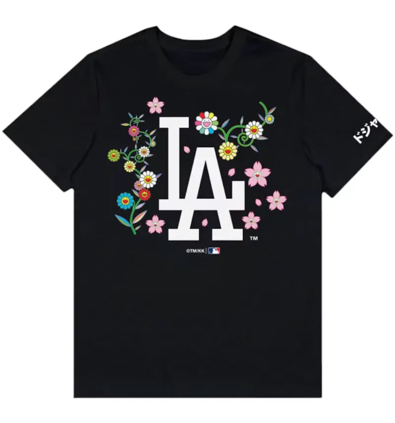 Takashi Murakami x Dodgers T-shirt Black - vue 360