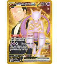 Team Rocket's Mewtwo ex 2025 Pokémon Scarlet & Violet Destined Rivals Special Illustration Rare 240/182 Ungraded