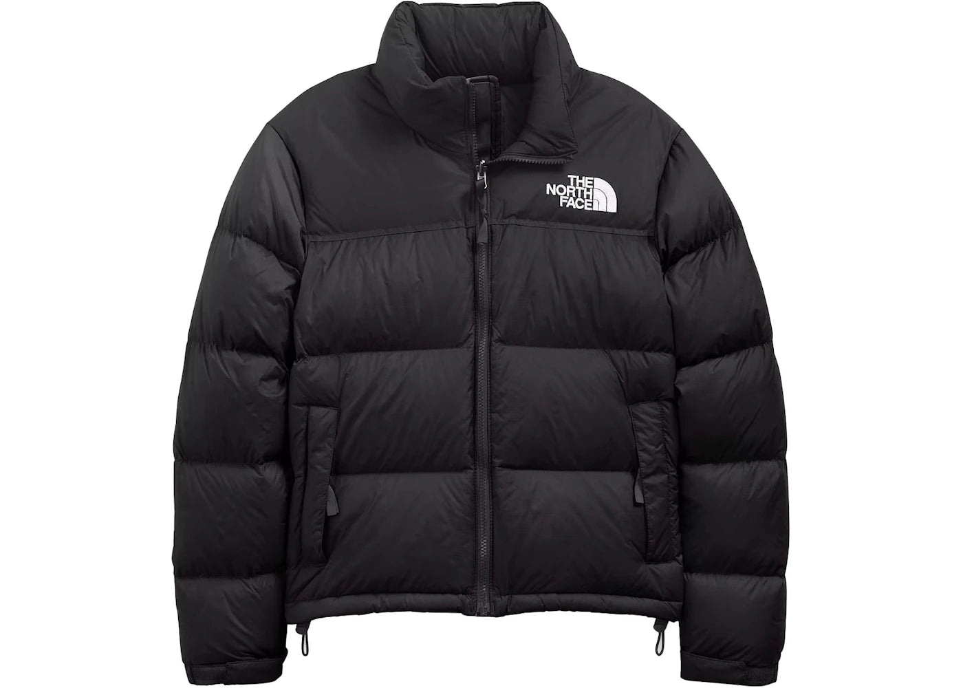 The North Face Womens 1996 Retro Nuptse 700 Fill Packable Jacket Recycled TNF Black