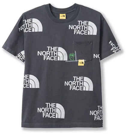 The North Face x Brain Dead Pocket Tee Dark Grey - authentic The North Face product
