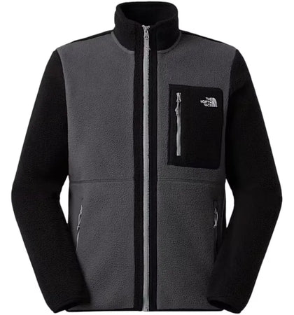 The North Face Yumiori Full-Zip Fleece Jacket Grey/Black - authentic The North Face apparel