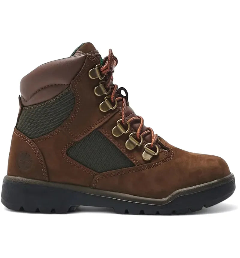 Timberland 6" Field Boot Medium Brown Olive (PS) - vue 360