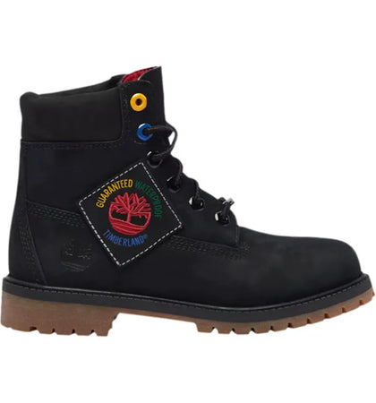 Timberland 6" Premium Boot Black Patch (GS) - authentic Timberland sneakers