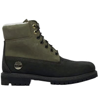 Timberland 6" Premium Boot Shearling Black Grapeleaf (GS)