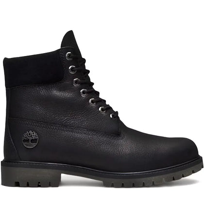 Timberland 6" Premium Waterproof Boot Emerald Woods Black Full-Grain - authentic Timberland sneakers