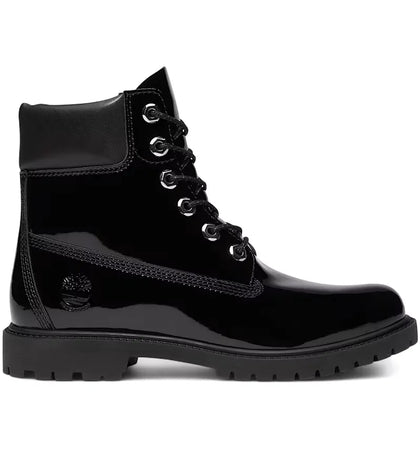 Timberland 6" Premium Waterproof Boot Patent Black (Women's) - authentic Timberland sneakers