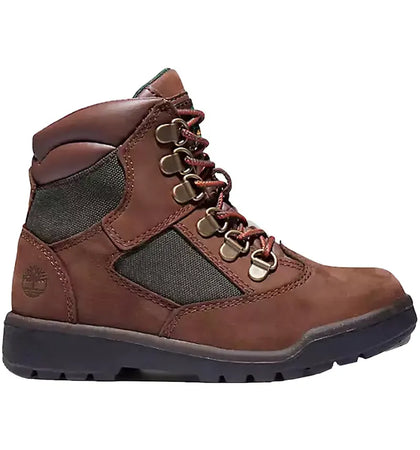 Timberland Field Boot Mid Lace Up Brown (GS) - authentic Timberland sneakers