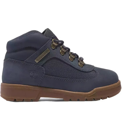Timberland Field Boot Mid Lace Up Dark Blue Nubuck (GS) - authentic Timberland sneakers