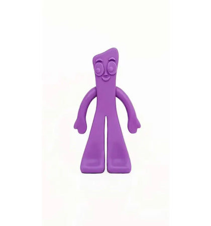 ToyQube 10” Gumby Vinyl Figure Purple - authentic ToyQube product
