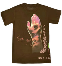 Travis Scott All Seeing Hands Tee T-Shirt Brown
