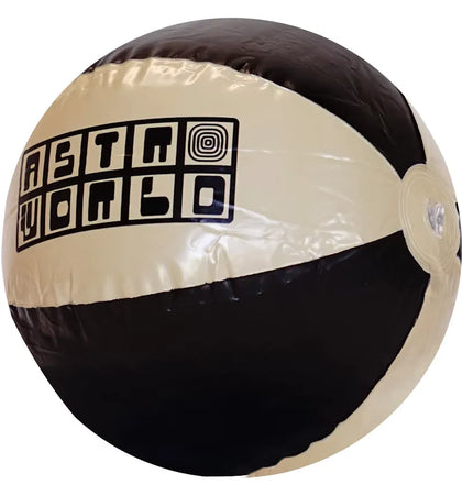 Travis Scott Astroworld Beach Ball Black/Tan - authentic Travis Scott product
