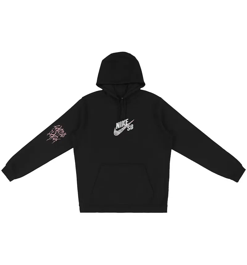 Travis Scott Cactus Jack For Nike SB Hoodie Black - vue 360