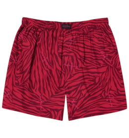 Travis Scott Cactus Jack Zebra Print Boxers Red - authentic Travis Scott product