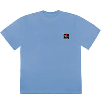 Travis Scott CJ Gamer II T-Shirt Washed Blue