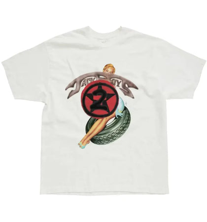 Travis Scott Jackboys 2 C1 T-shirt White - authentic Travis Scott apparel