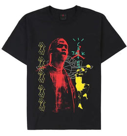 Travis Scott MJ 1 Tee Black - authentic Travis Scott product