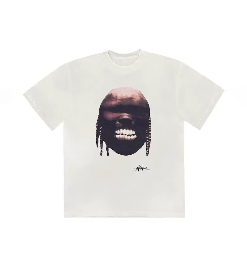 Travis Scott Utopia B2 Tee White - vue 360