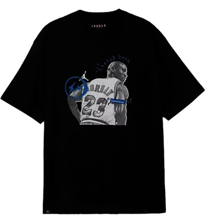 Travis Scott x Jordan x Fragment T-shirt Black - authentic Travis Scott apparel