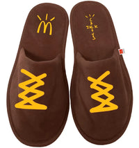 Travis Scott x McDonald's Cj House Slippers Brown
