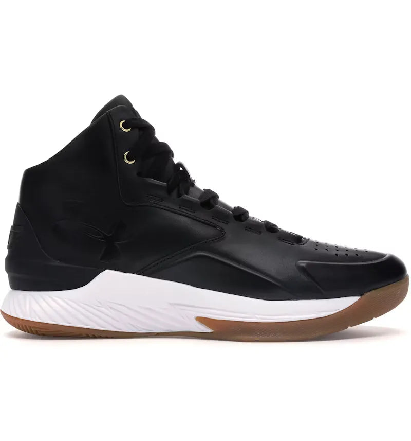 UA Curry 1 Lux Black Gum - vue 360