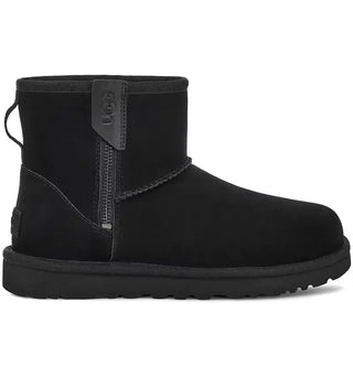 UGG Classic Mini Bailey Zip Boot Black (Women's) - authentic UGG sneakers