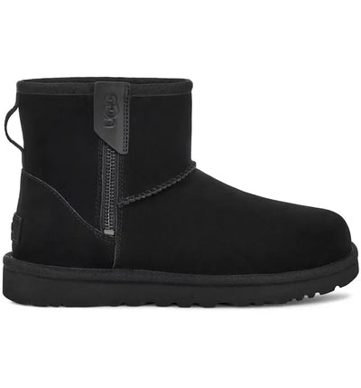 UGG Classic Mini Bailey Zip Boot Black (Women's)