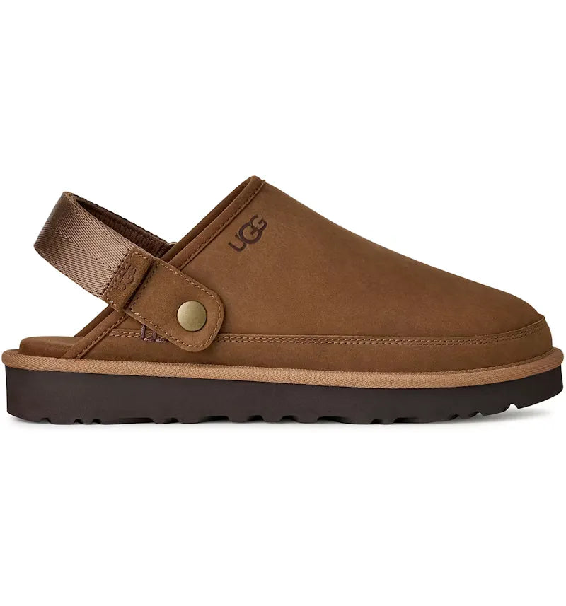 UGG Goldencoast Clog II Nubuck Dark Chestnut - vue 360