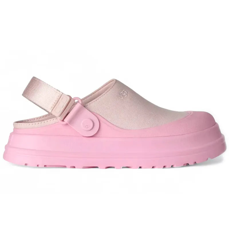 UGG GoldenGlow Canvas Clog Pink Diamond (Women's) - vue 360