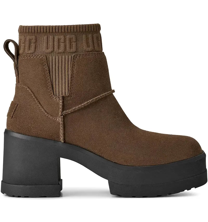 UGG Moxy Chelsea Boot Dark Toffee (Women's) - vue 360