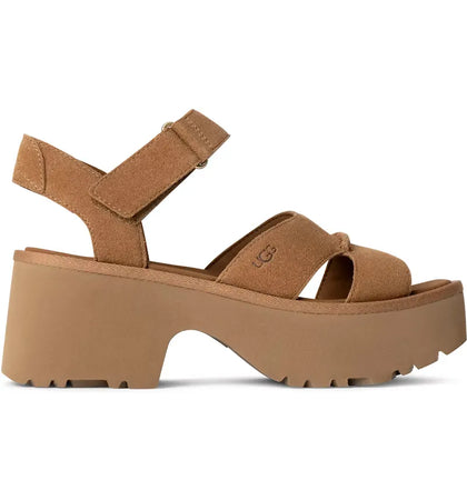 UGG New Heights Ankle Strap Sandal Chestnut (Women's) - authentic UGG sneakers