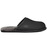 UGG Scuff Leather Slipper Black