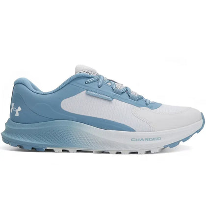 Under Armour Charged Bandit Trail 3 Halo Gray Blue Smoke Nimbus Blue (Women's) - authentic Under Armour sneakers
