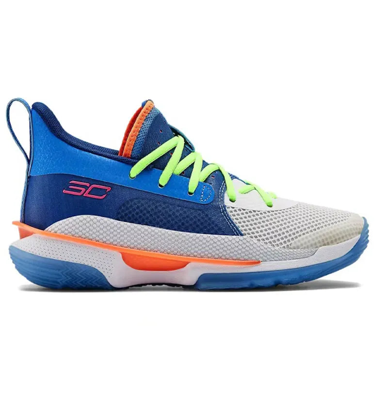 Under Armour Curry 7 Super Soaker Christmas (2019) (GS) - vue 360